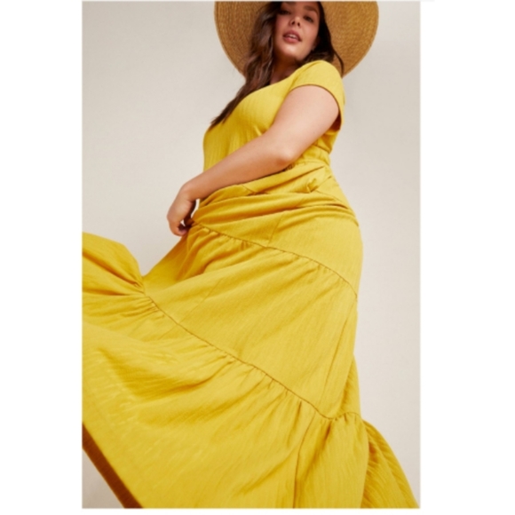 Anthropologie Dresses Anthropologie Maeve Gillian Tiered Maxi Dress